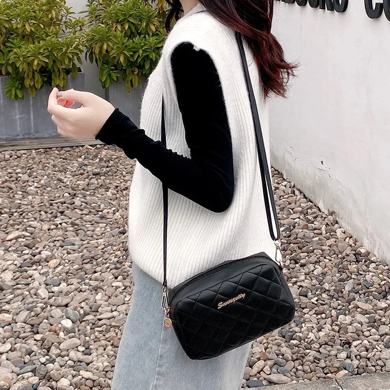 Tassel Small Messenger Bag For Women Shoulder Bag Fashion Chain Crossbody Bag