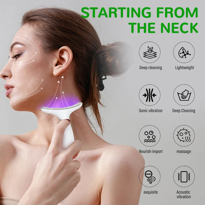 Vibrating Neck & Face Beauty Device for Lifting & Massage