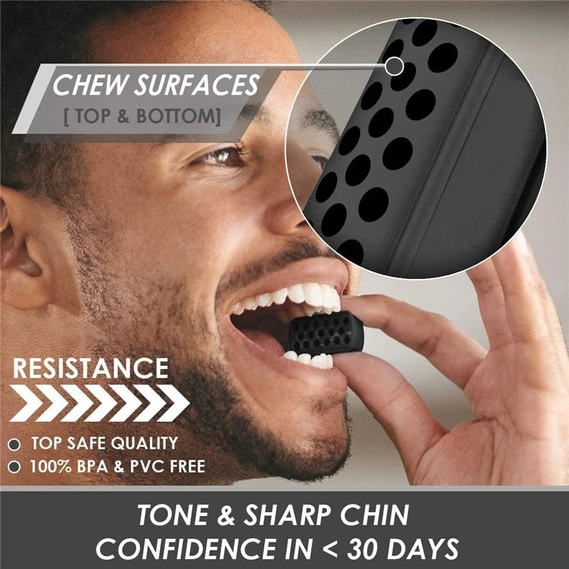 Silicone Jaw Line Exerciser Jawline Chew Ball