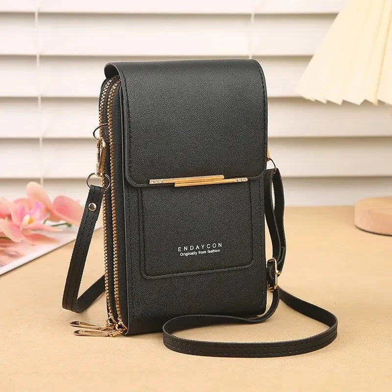 Touch Screen Cute Crossbody Phone Messenger Bag for Women