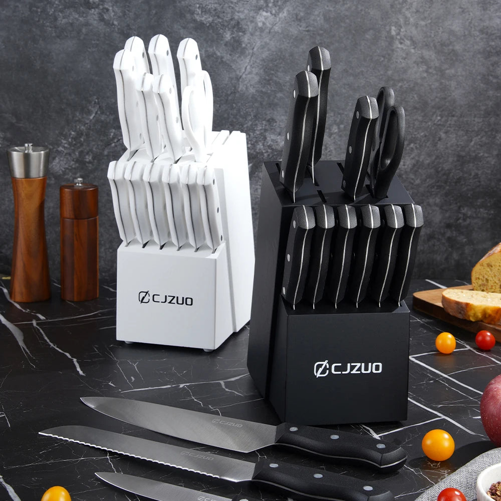 15PCS/set Stainless Steel Kitchen Knife Set