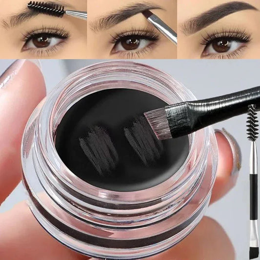 3D Natural Tint Eyebrow Enhancers Gel Wax Waterproof Lasting Eye Makeup