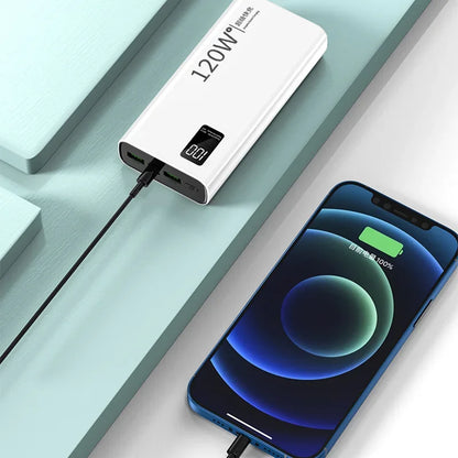 Portable  120W High Capacity Power Bank 50000mAh Fast Charging