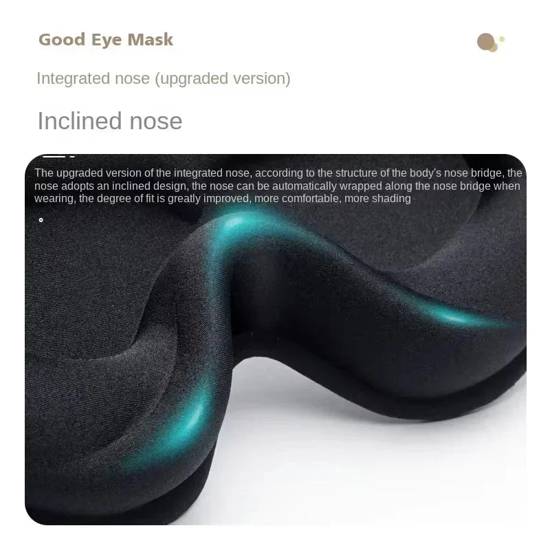 3D Breathable Sleep Mask Blindfold Sleeping Aid Eyepatch