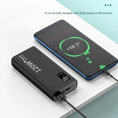 Portable  120W High Capacity Power Bank 50000mAh Fast Charging