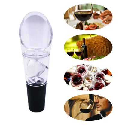 Quick Decanter White Red Wine Bottle Drop Stop Top Stopper