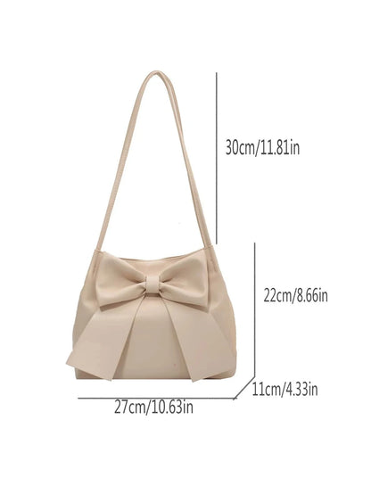 Fashionable Large Capacity Cute Kawaii Bow Knot Shoulder Bag