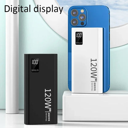 Portable  120W High Capacity Power Bank 50000mAh Fast Charging