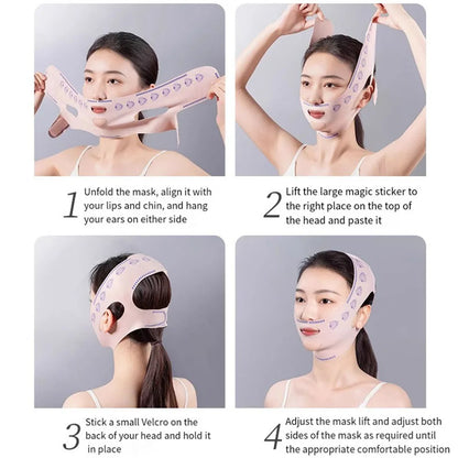 V-Line Shaping Face Bandage Lifting Up Breathable Cheek Bandage For Women